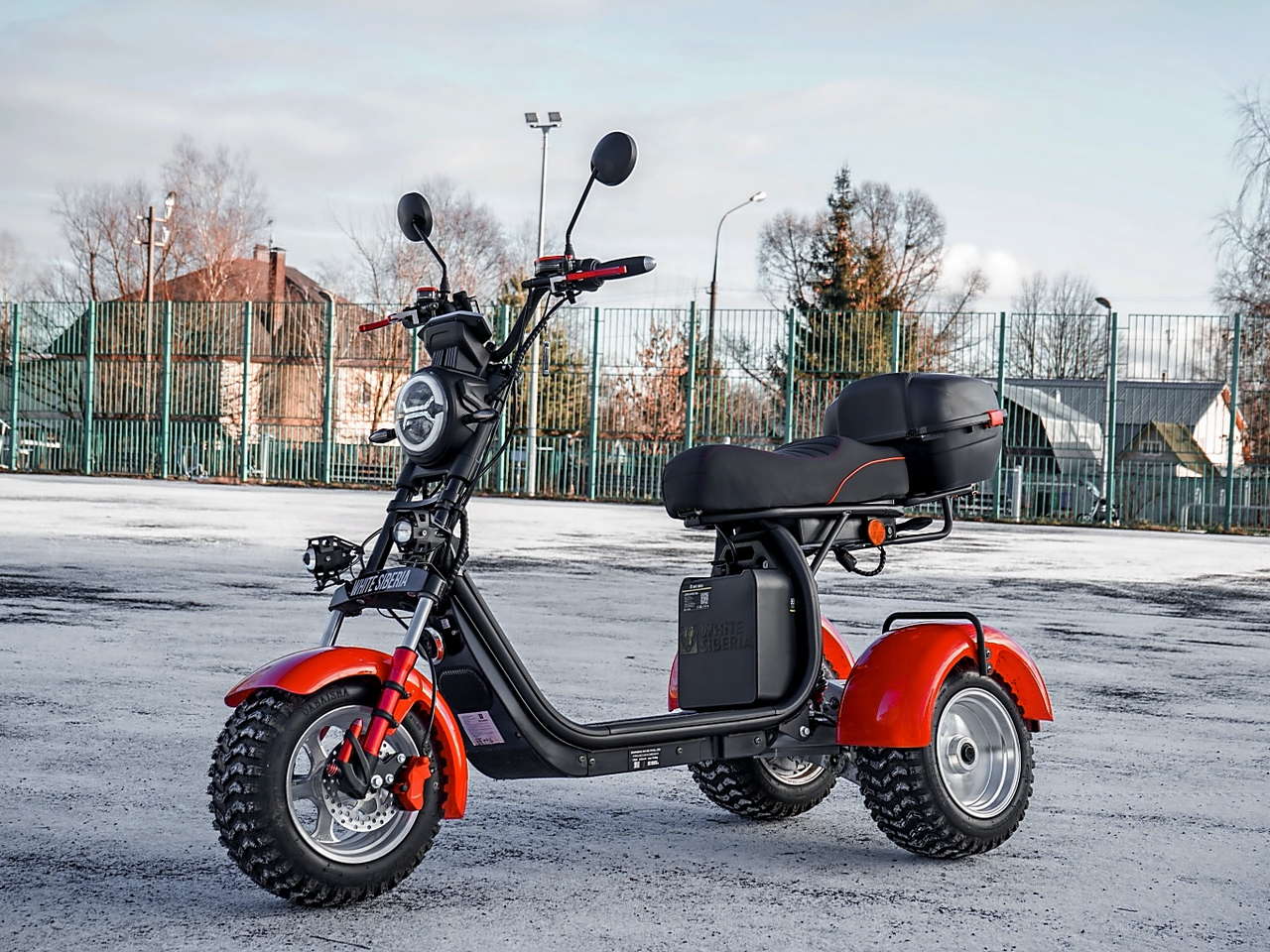 Электроцикл White Siberia IKRA 5000W