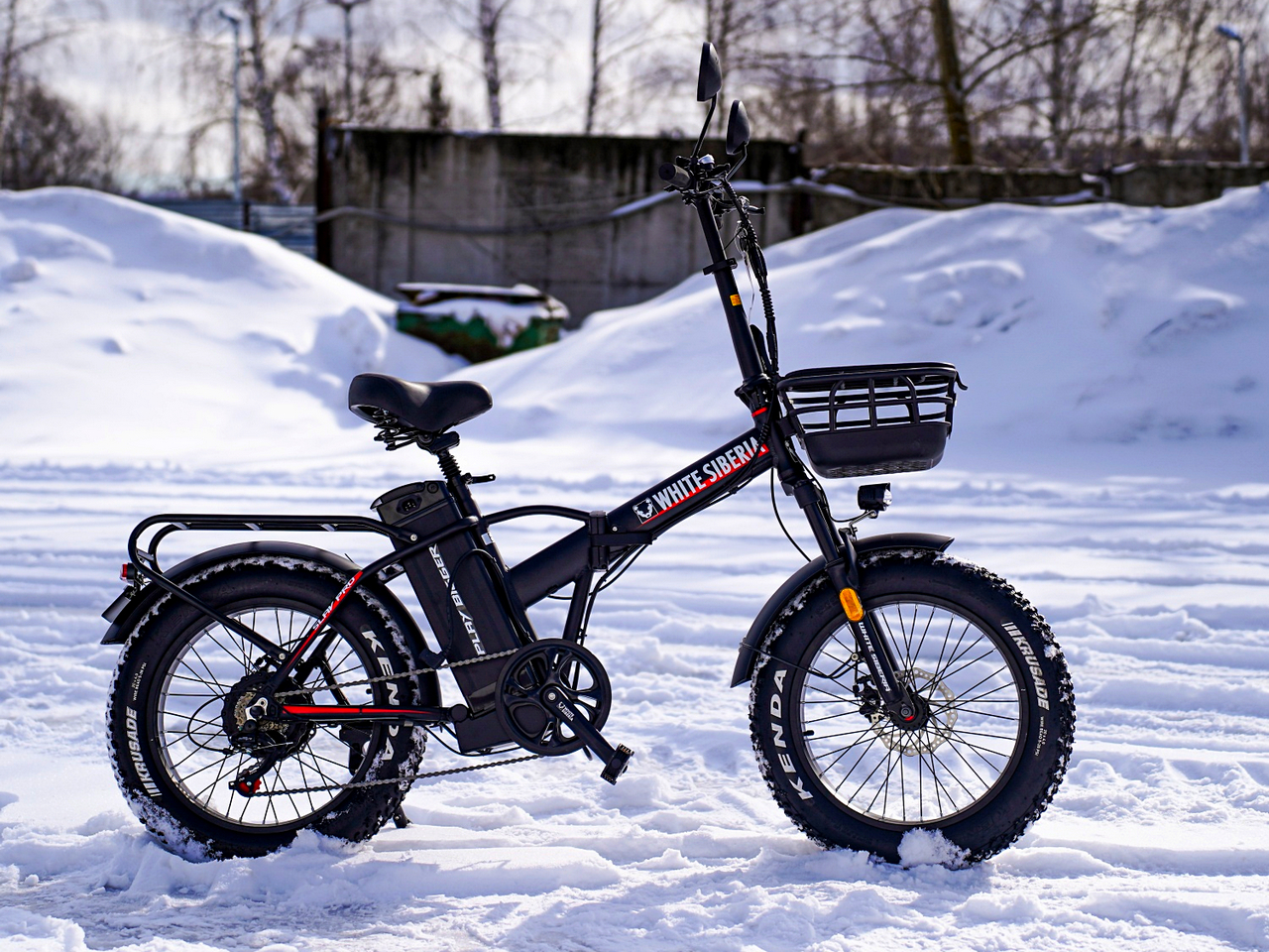 Электровелосипед White Siberia Slav Pro 1000W