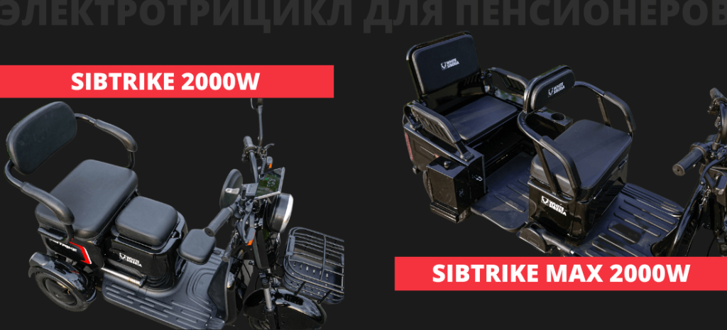 электротрицикл взрослый купить трицикл электрический для пожилых