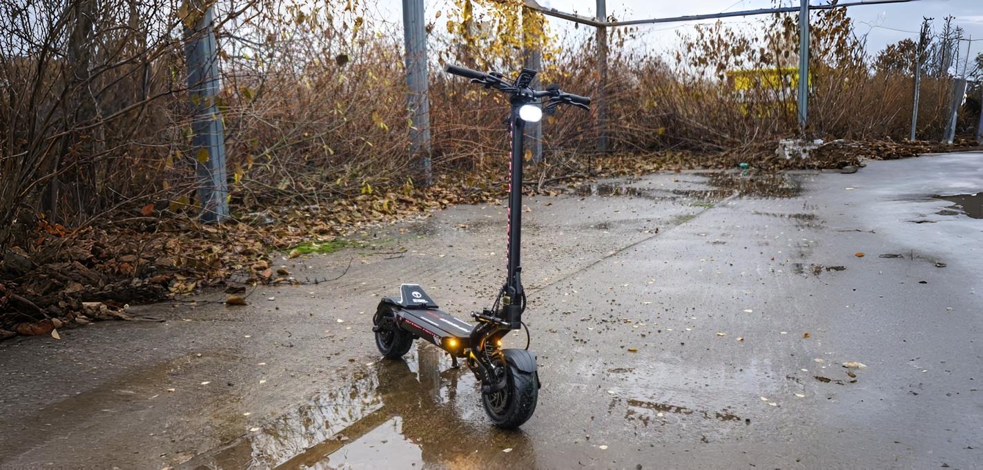 Teverun fighter в движении