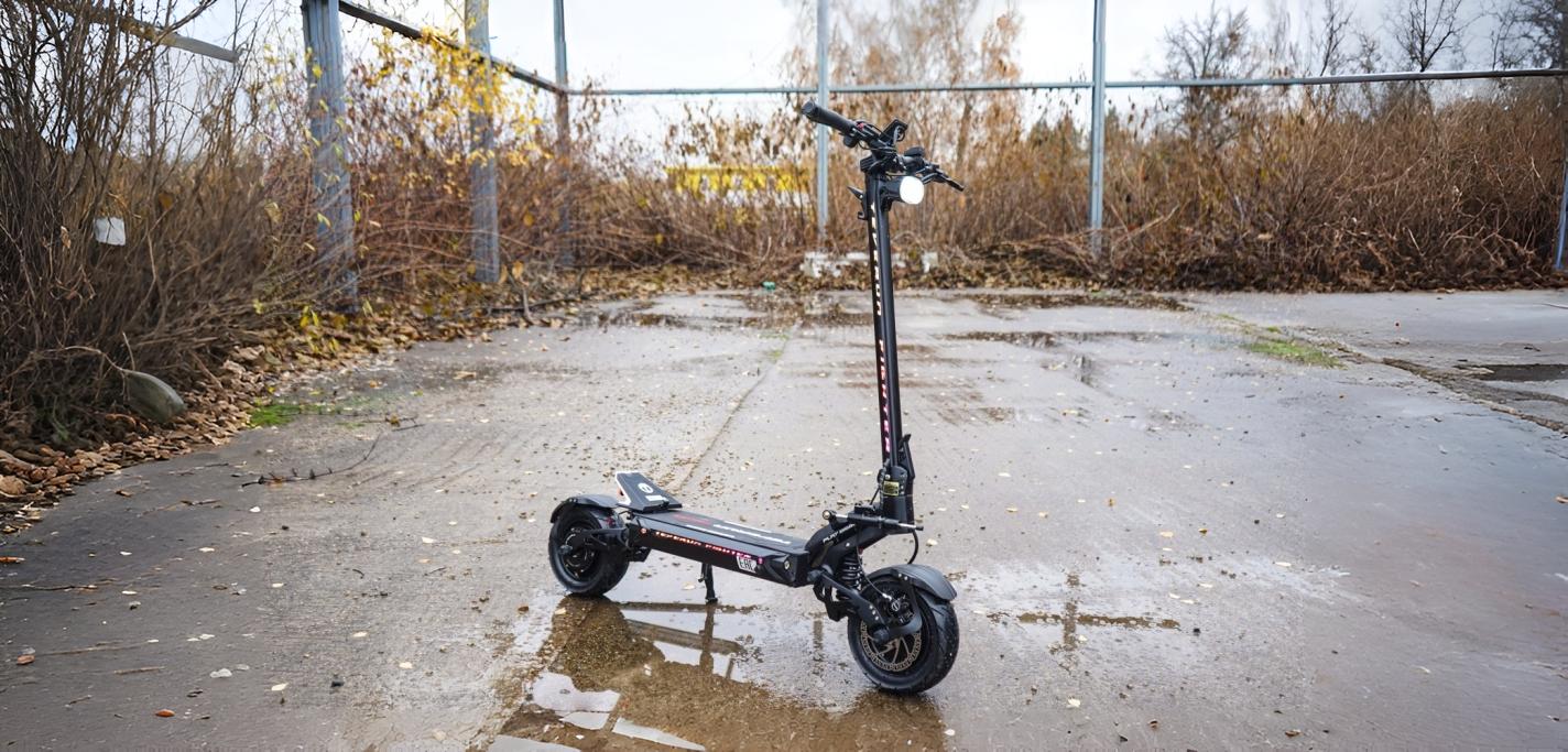 Teverun fighter полноприводный электросамокат White Siberia