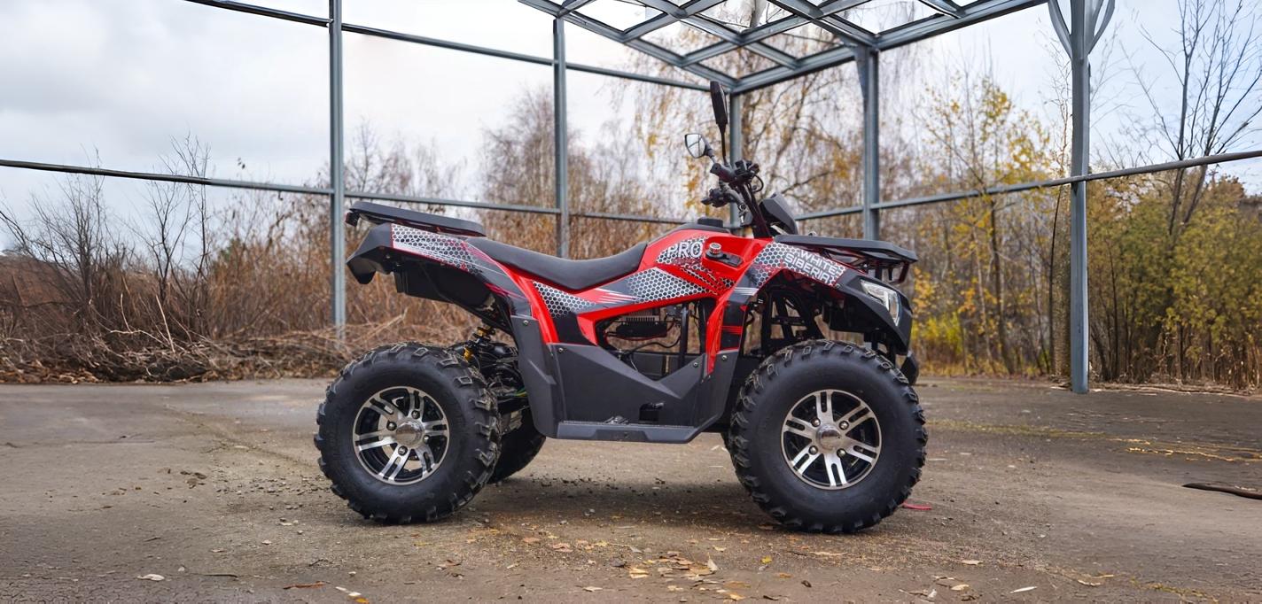 Электроквадроцикл WHITE SIBERIA SNEG PRO MAX 6000W