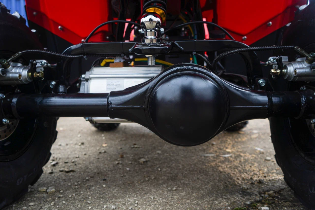 Неразрезной мост с дифференциалом