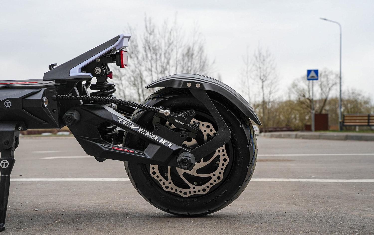 Электросамокат WHITE SIBERIA TEVERUN FIGHTER X 2026 6000W