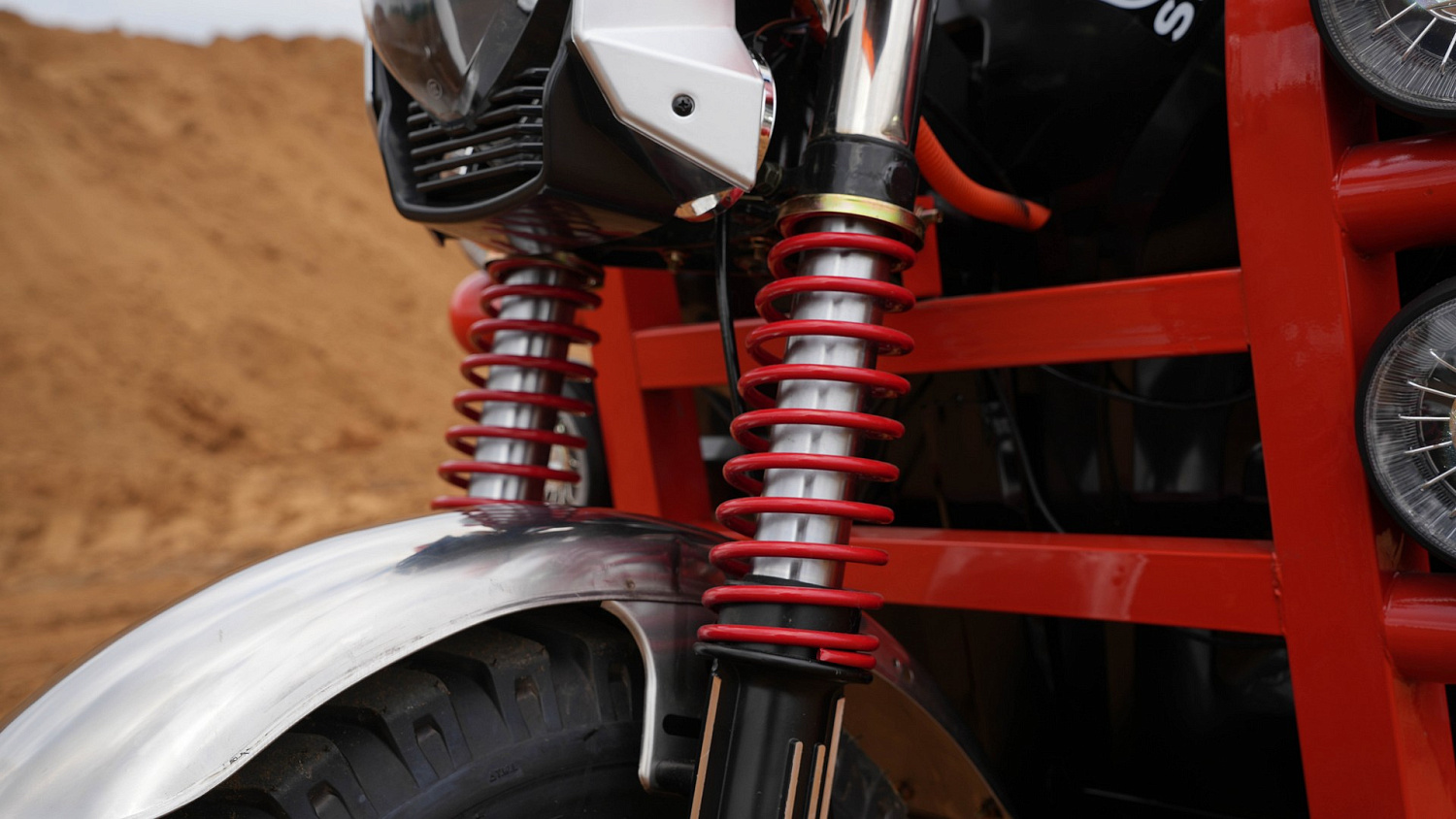 Электротрицикл WHITE SIBERIA SIBTRIKE CARGO 1.8