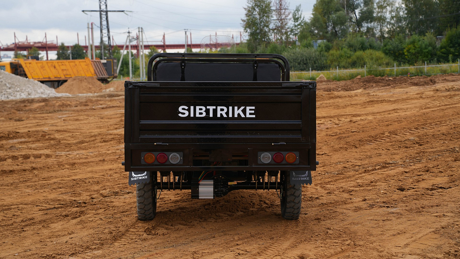 Электротрицикл WHITE SIBERIA SIBTRIKE CARGO 1.8