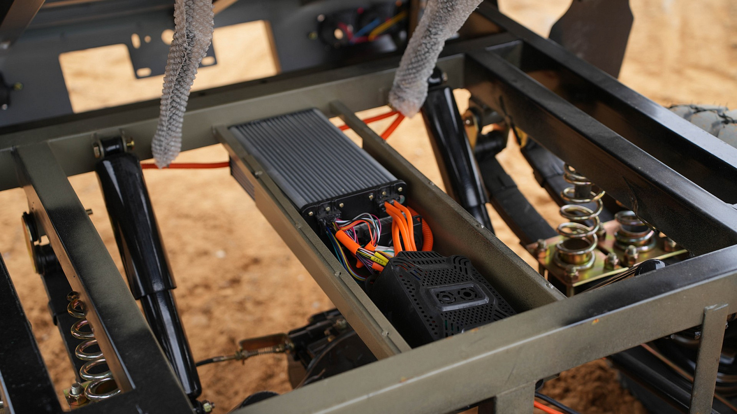 Электротрицикл WHITE SIBERIA SIBTRIKE CARGO 1.8
