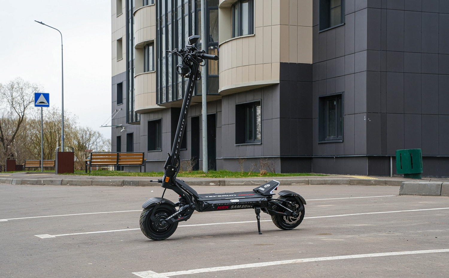 Электросамокат WHITE SIBERIA TEVERUN FIGHTER X 2026 6000W