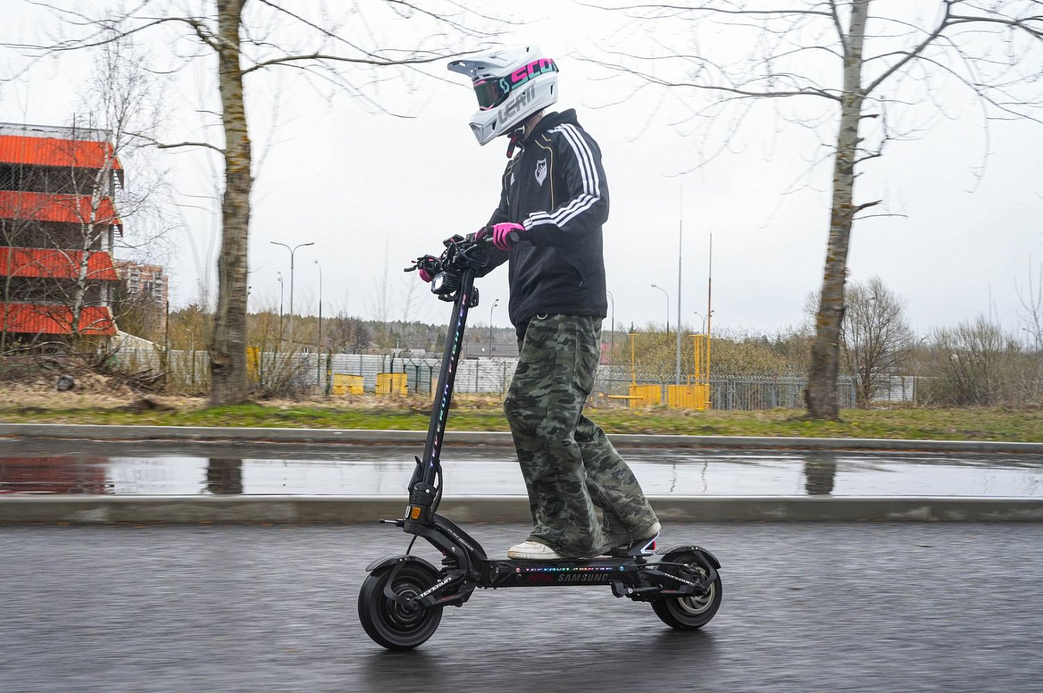 Электросамокат WHITE SIBERIA TEVERUN FIGHTER X 2026 6000W