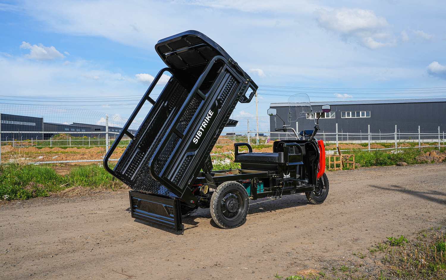 Электротрицикл WHITE SIBERIA SIBTRIKE CARGO 1.5