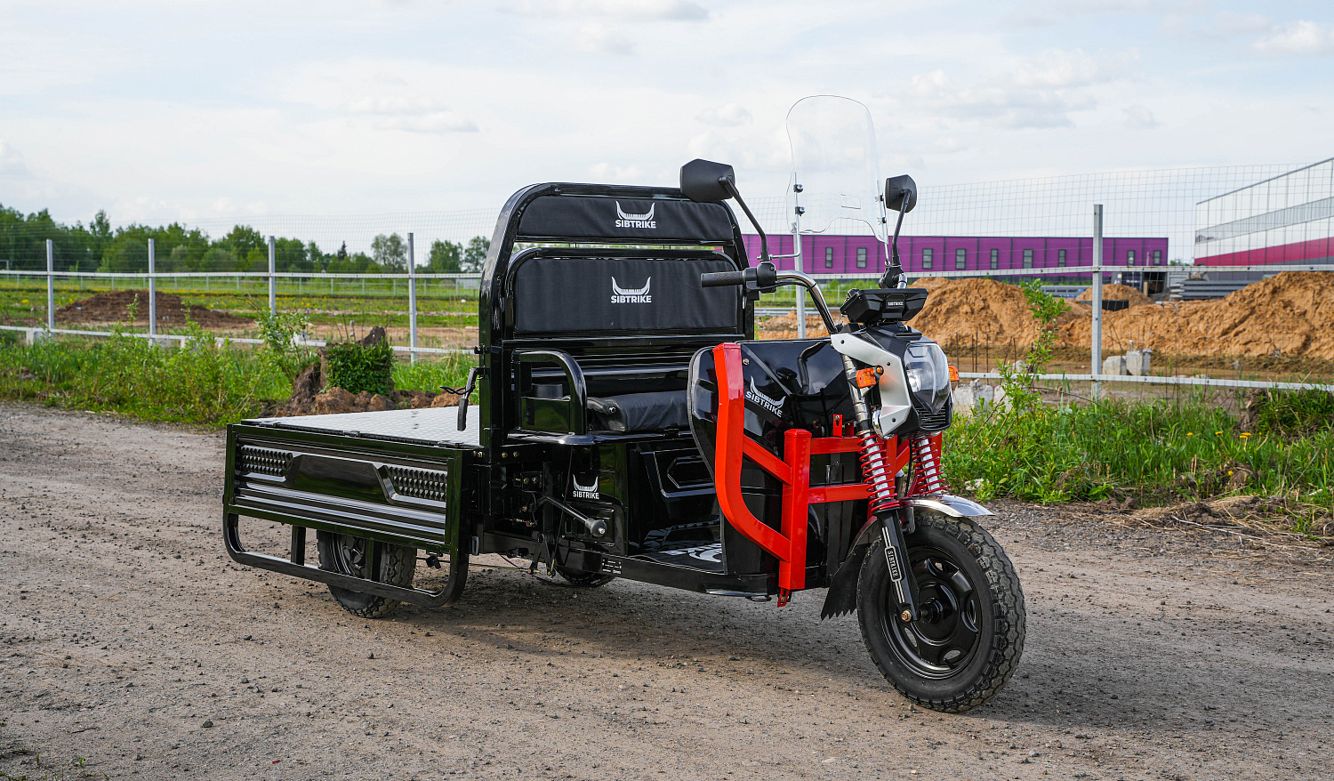 Электротрицикл WHITE SIBERIA SIBTRIKE CARGO 1.5