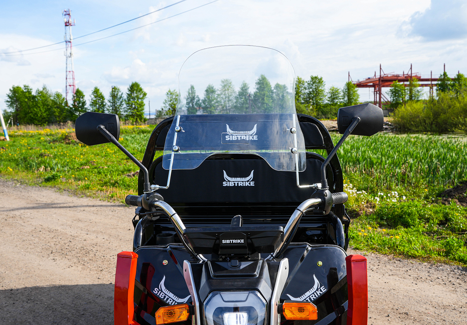 Электротрицикл WHITE SIBERIA SIBTRIKE CARGO 1.5