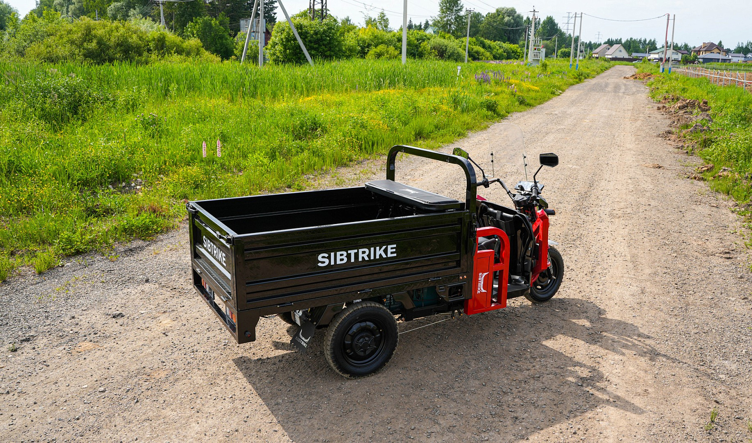 Электротрицикл WHITE SIBERIA SIBTRIKE CARGO 1.6