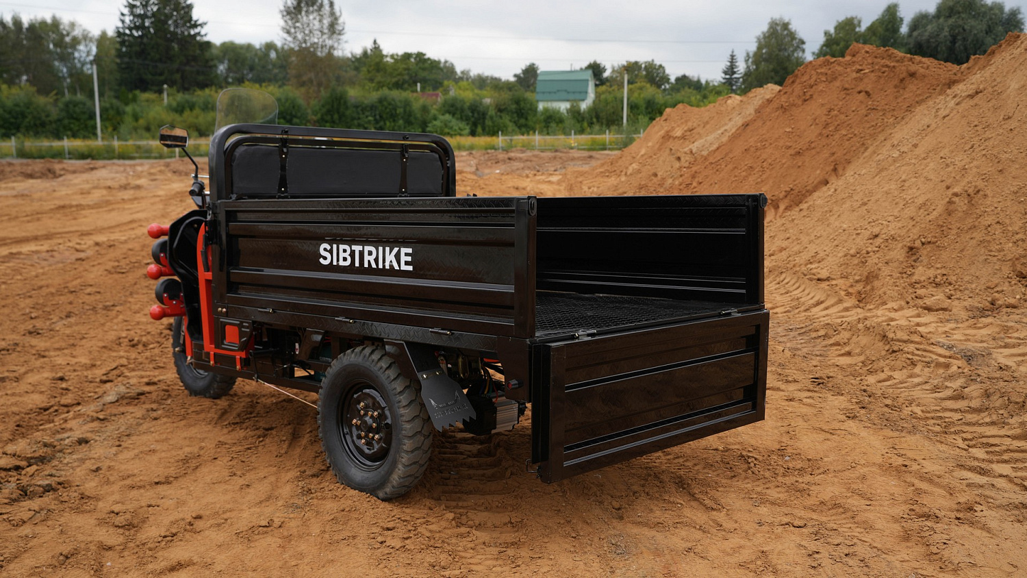 Электротрицикл WHITE SIBERIA SIBTRIKE CARGO 1.8