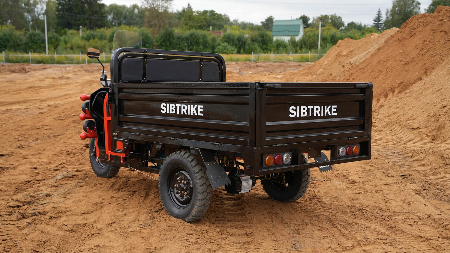 Электротрицикл WHITE SIBERIA SIBTRIKE CARGO 1.8