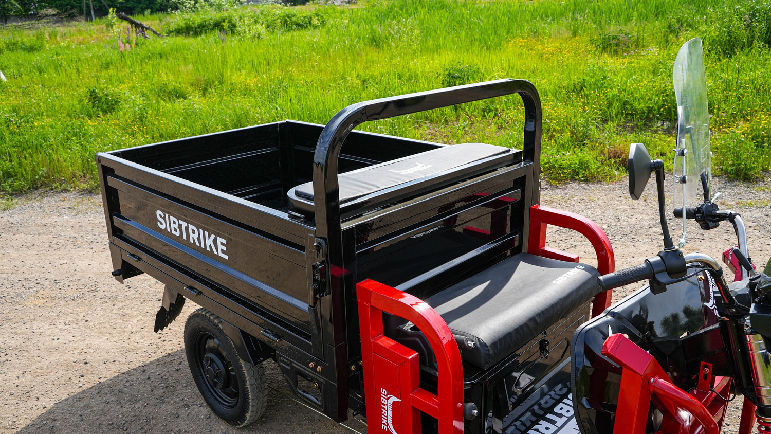 Электротрицикл WHITE SIBERIA SIBTRIKE CARGO 1.6