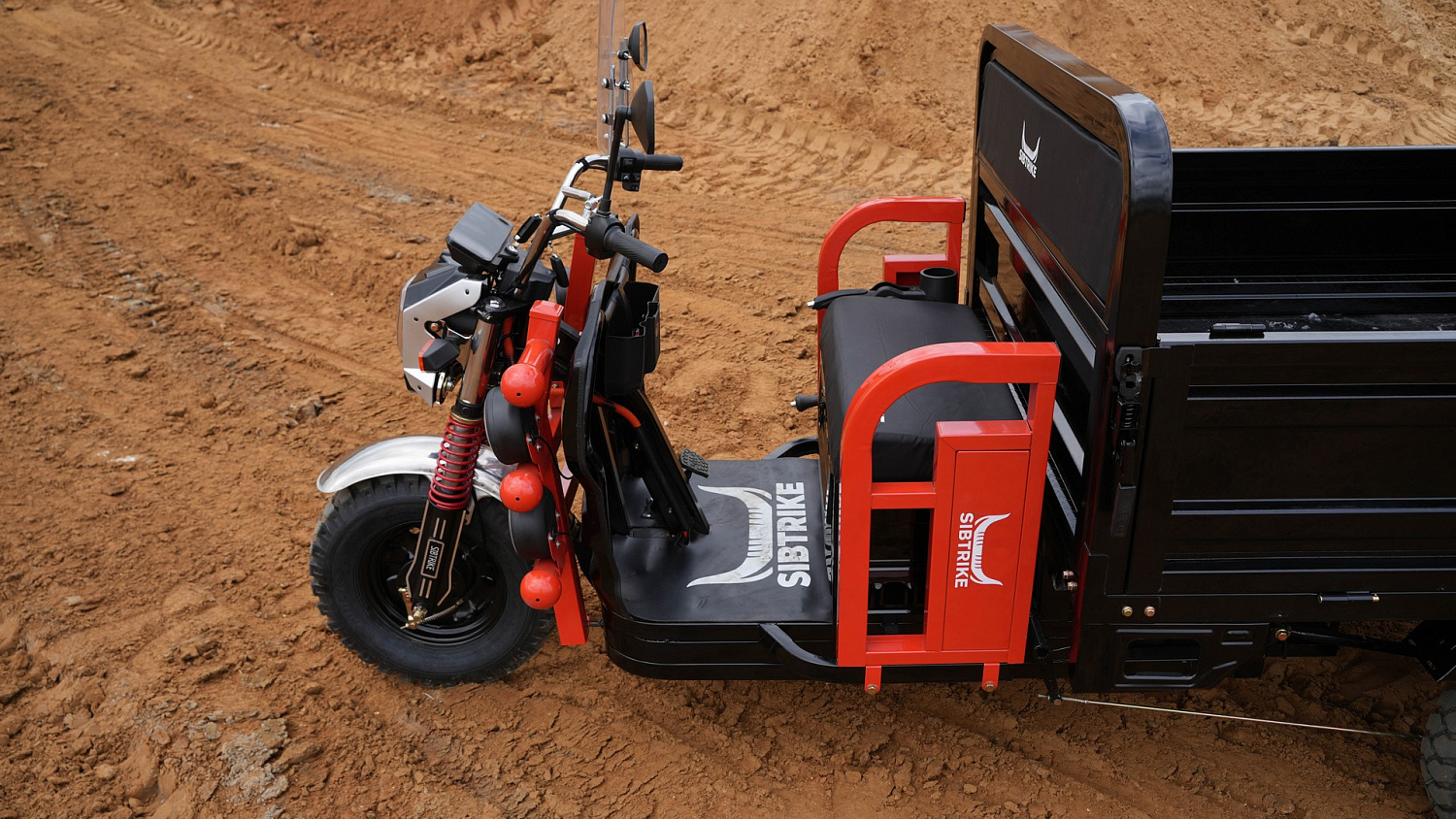Электротрицикл WHITE SIBERIA SIBTRIKE CARGO 1.8