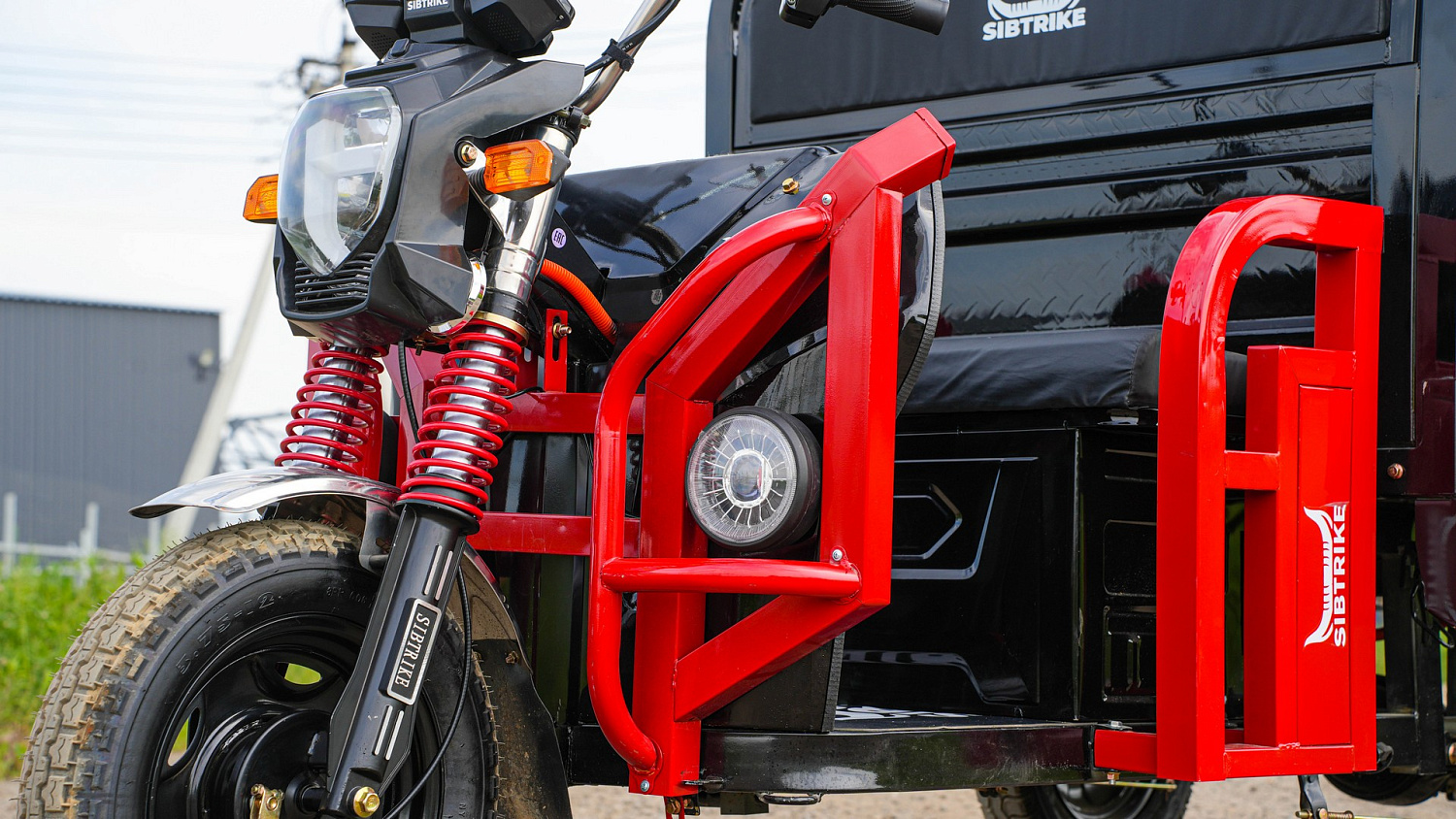 Электротрицикл WHITE SIBERIA SIBTRIKE CARGO 1.6