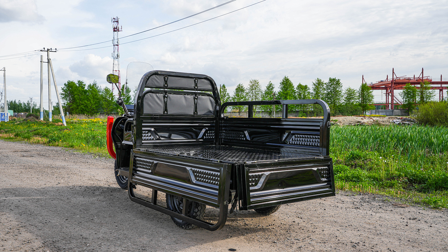 Электротрицикл WHITE SIBERIA SIBTRIKE CARGO 1.5