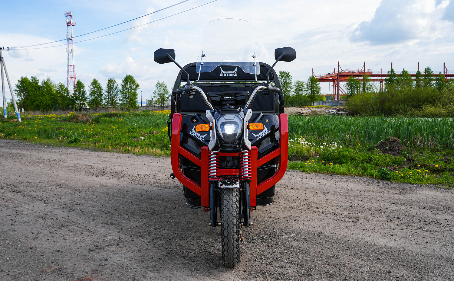 Электротрицикл WHITE SIBERIA SIBTRIKE CARGO 1.5