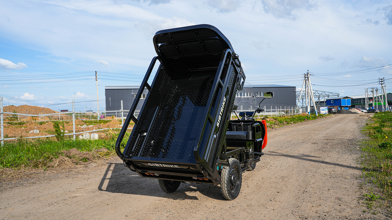 Электротрицикл WHITE SIBERIA SIBTRIKE CARGO 1.5