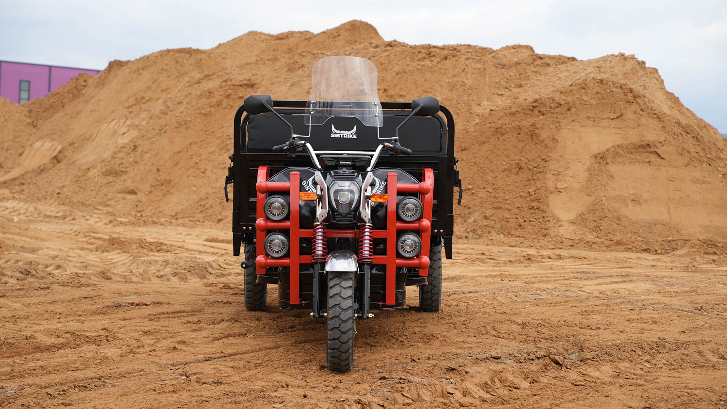 Электротрицикл WHITE SIBERIA SIBTRIKE CARGO 1.8