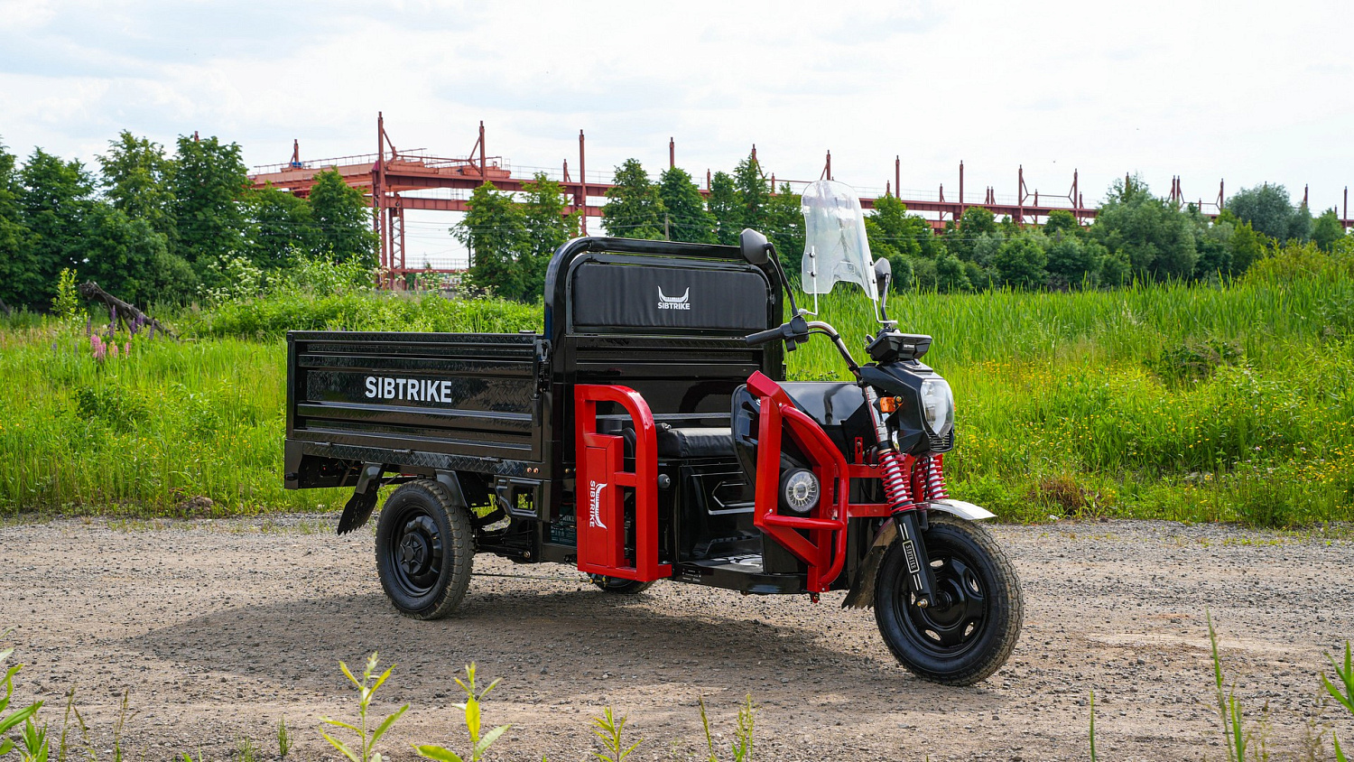 Электротрицикл WHITE SIBERIA SIBTRIKE CARGO 1.6