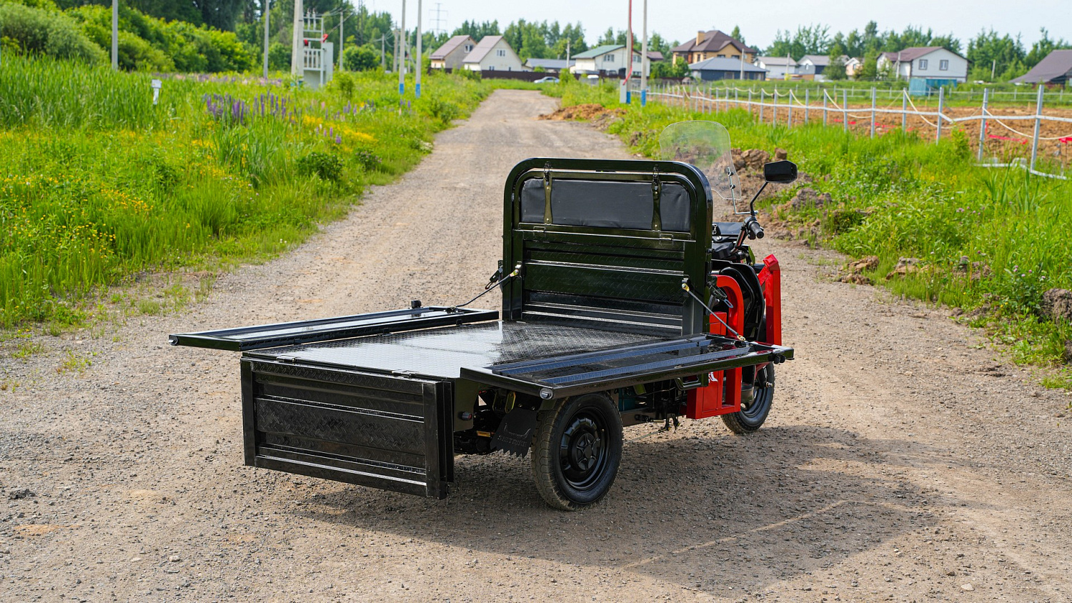 Электротрицикл WHITE SIBERIA SIBTRIKE CARGO 1.6