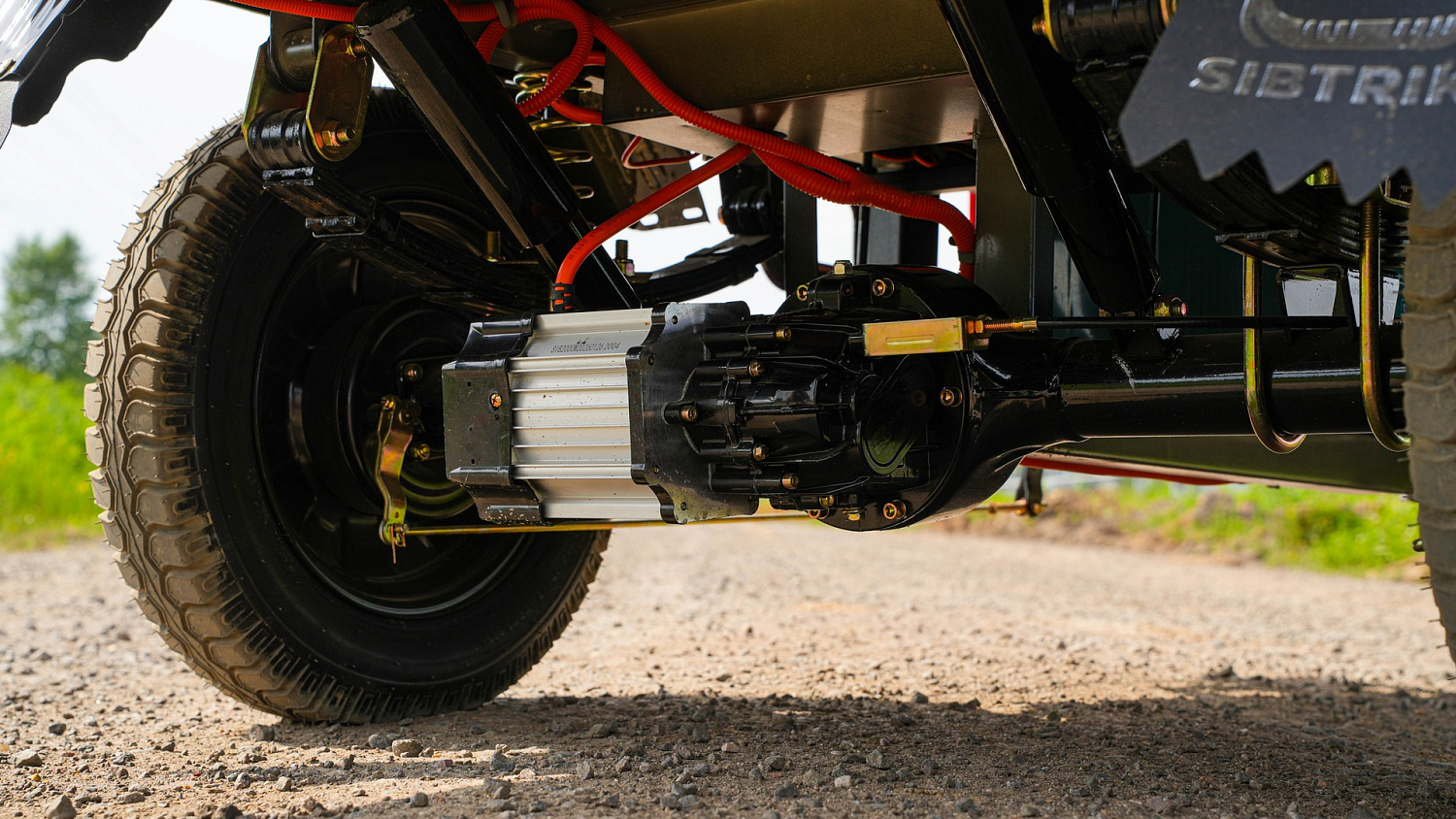 Электротрицикл WHITE SIBERIA SIBTRIKE CARGO 1.6