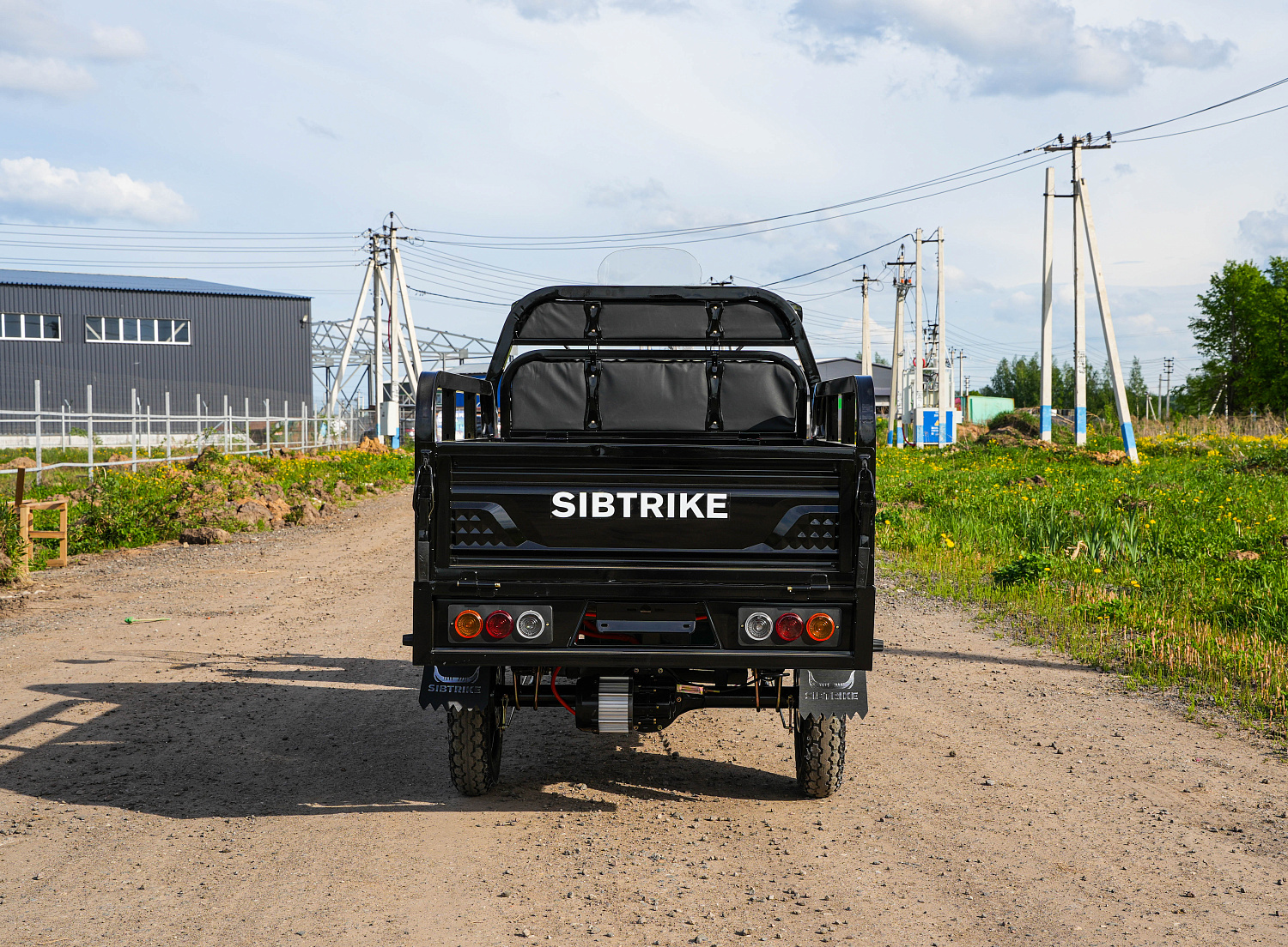 Электротрицикл WHITE SIBERIA SIBTRIKE CARGO 1.5