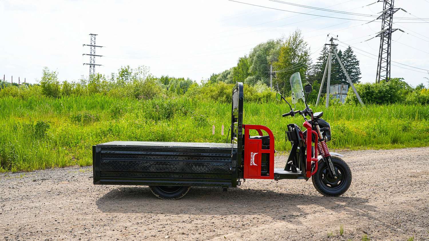 Электротрицикл WHITE SIBERIA SIBTRIKE CARGO 1.6