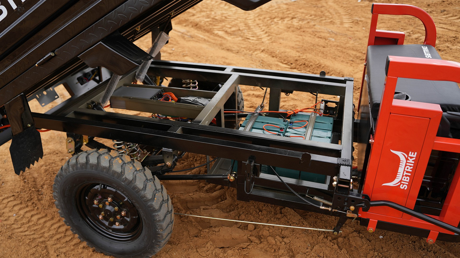 Электротрицикл WHITE SIBERIA SIBTRIKE CARGO 1.8