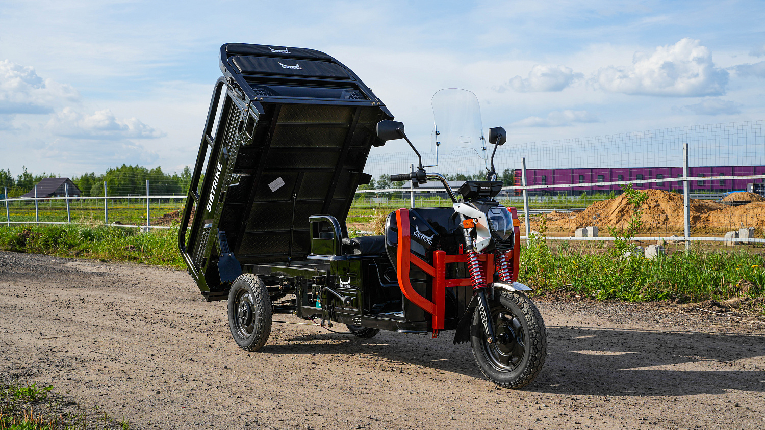 Электротрицикл WHITE SIBERIA SIBTRIKE CARGO 1.5