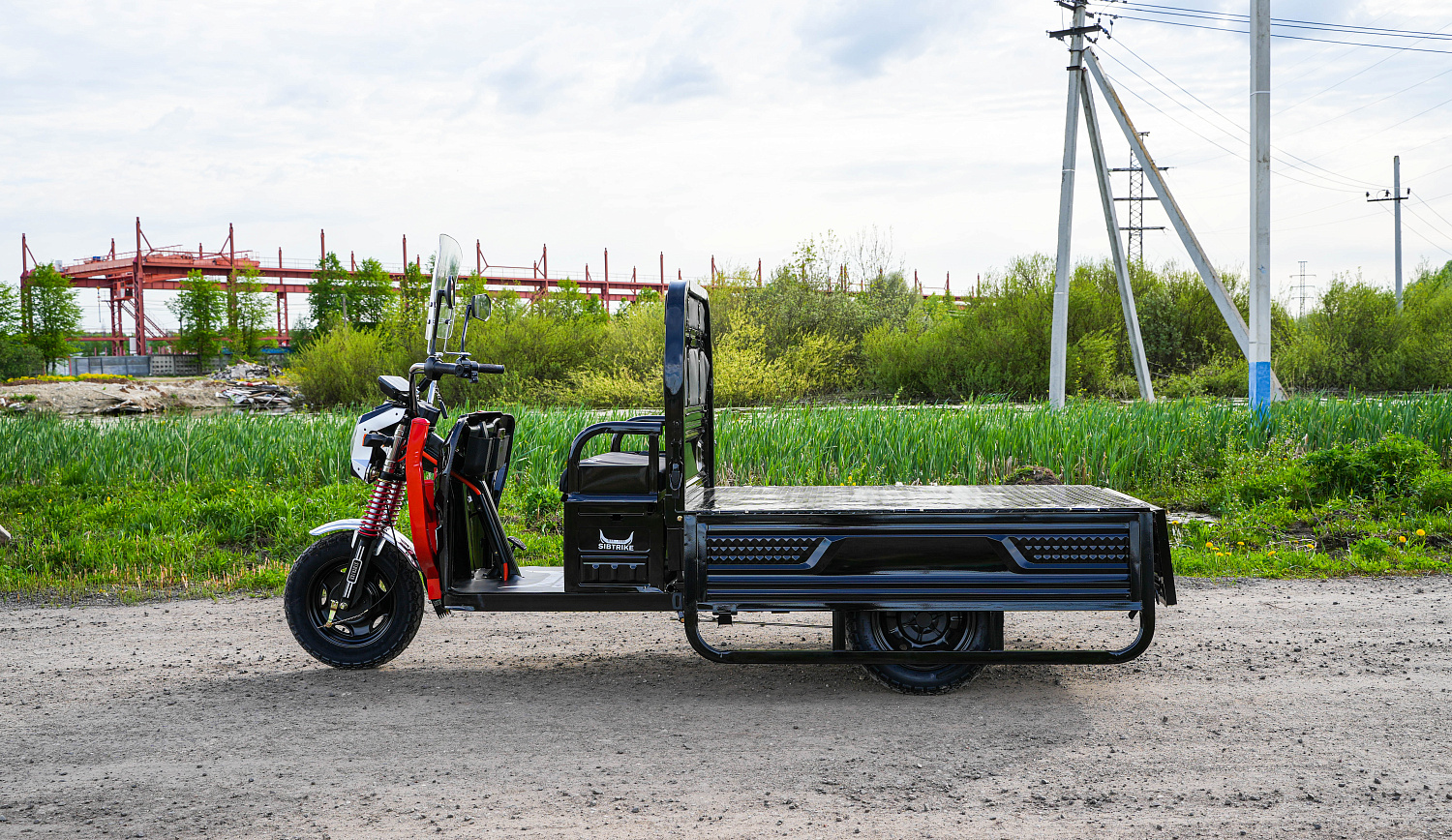 Электротрицикл WHITE SIBERIA SIBTRIKE CARGO 1.5