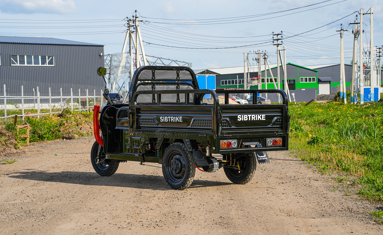 Электротрицикл WHITE SIBERIA SIBTRIKE CARGO 1.5