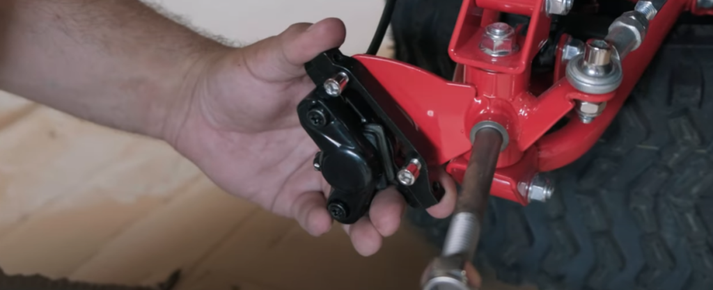 Установка тормозных суппортов