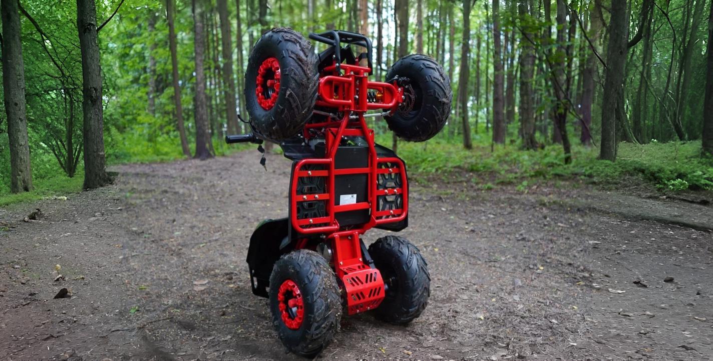 Компактные размеры электроквадроцикла